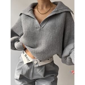 Ivy Johnny Collar Sweater